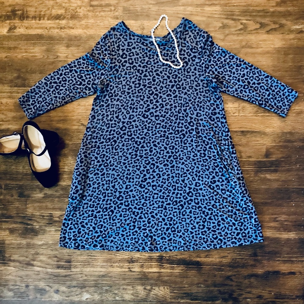 Time and Tru Long Sleeve Tunic Dress